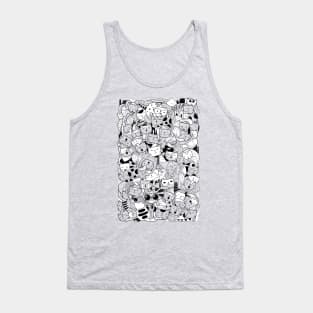 Cute Cats and Friends Tank Top